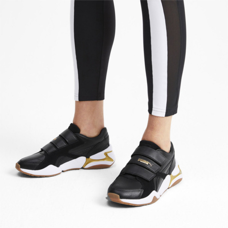 Wmns Nova V Leather Trainers foto 2